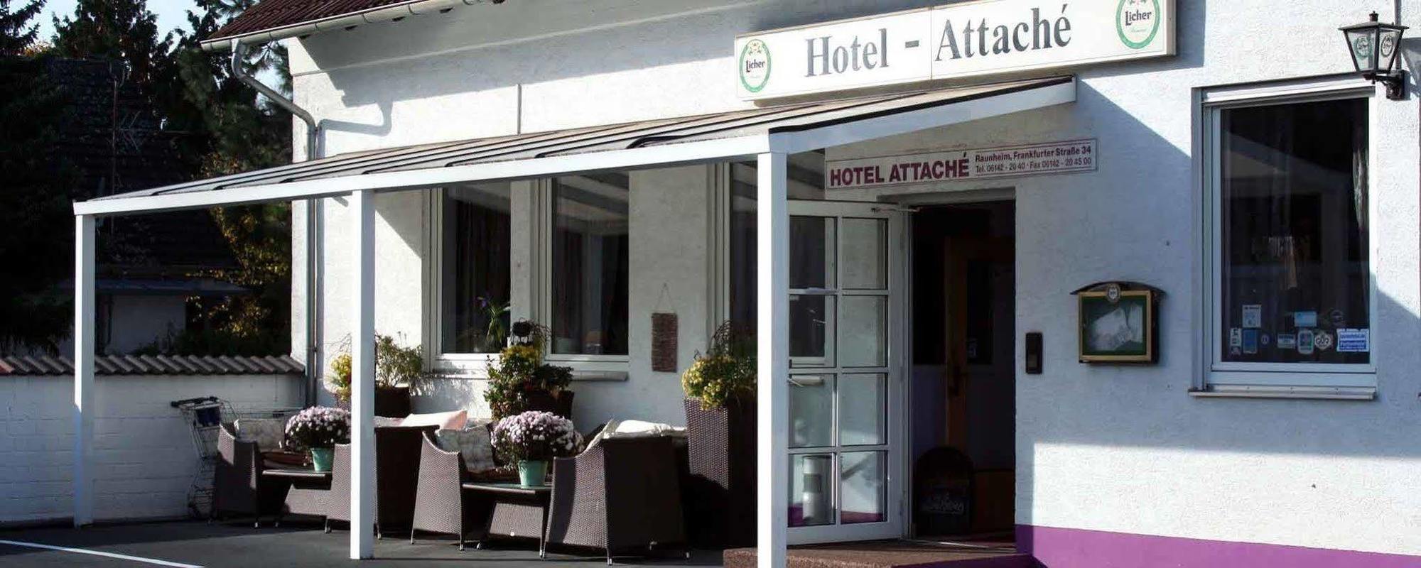 Hotel Attaché Raunheim Exterior foto